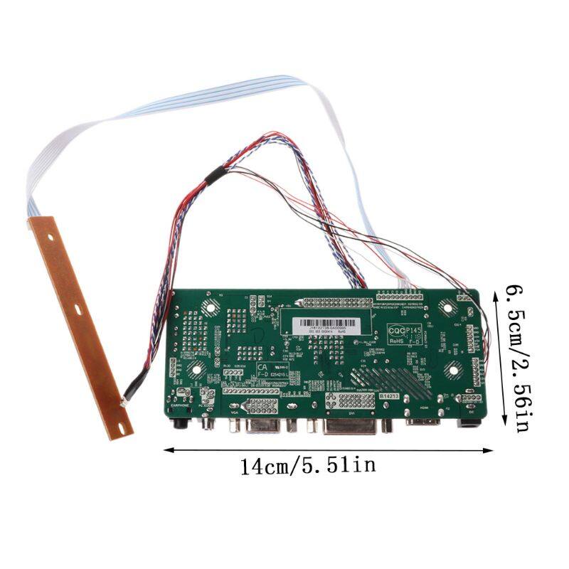 PanPan Controller Board LCD HDMI DVI VGA Audio PC Module Driver DIY Kit 15.6" Display B156XW02 1366X768 1ch 6/8-bit 40 Pin Panel