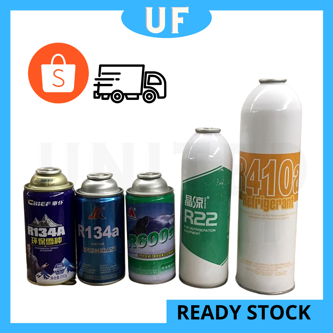 Refrigerant Gas R22/R410/R404/R600/R32/R134 Size Kecil | Lazada