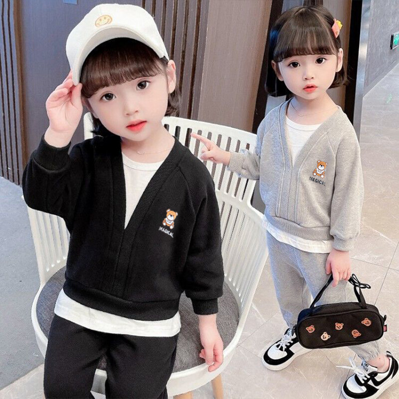 IP children's clothing boys autumn suits 2021 new baby autumn kids
