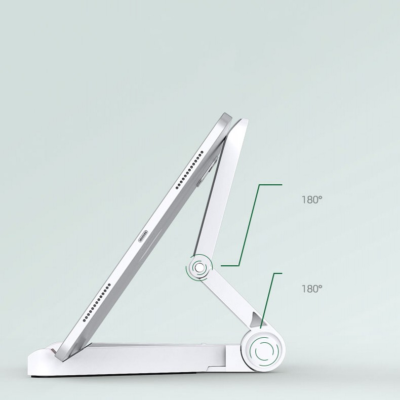 Portable Universal Folding Plastic Triangle Notebook Stand for All Laptop Computer IPad Kindle Cell Phone Bracket Adjustable Tablet Support Desk Desktop Holder