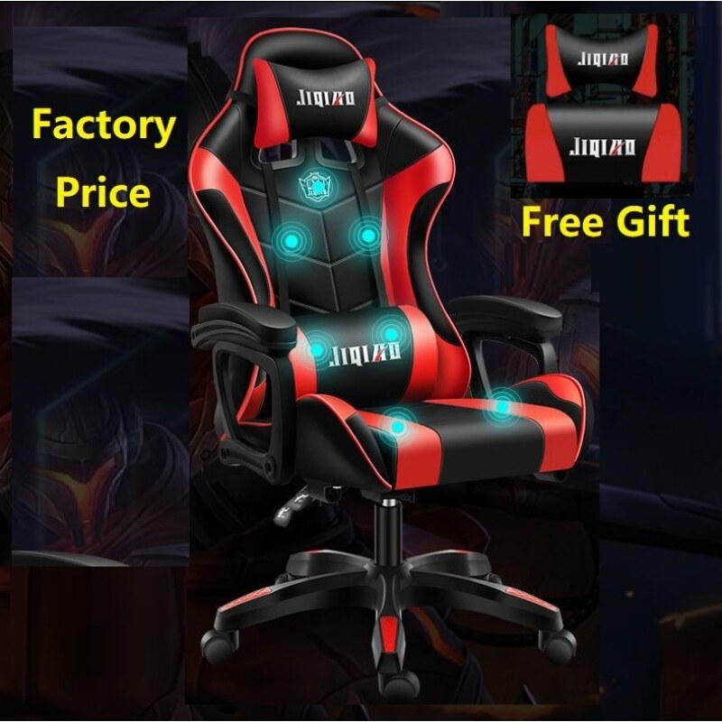 【SPOT HOT SALE】 New 2021 [Factory Promotion] Adjustable Ergonomic Gaming Chair Office Chair with Massage Function Malaysia