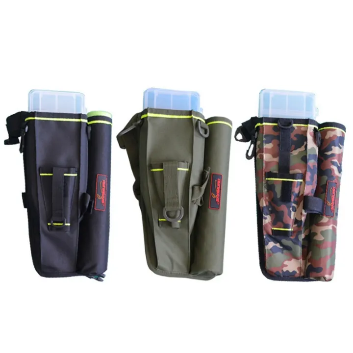 tackle bag with rod holder
