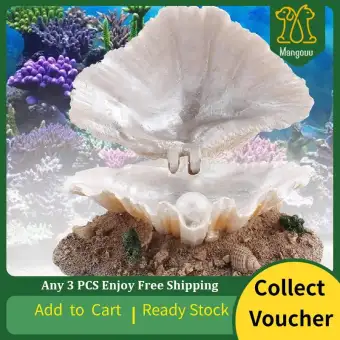 Mangouu Aquarium Decoration Coral Reef Aerating Action Ornament