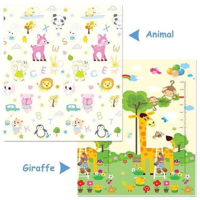 XPE เด็กเสื่อสำหรับเล่นของเล่นเด็ก Mat พรมเด็ก Playmat การพัฒนาเสื่อห้องเด็กทารกแผ่นหัดคลานเสื่อพับได้พรมเด็ก