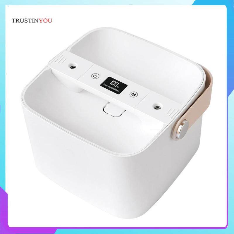 Household Air Humidifier Double Spray Nozzle Ultrasonic Essential Oil Aroma Diffuser with Handle Singapore