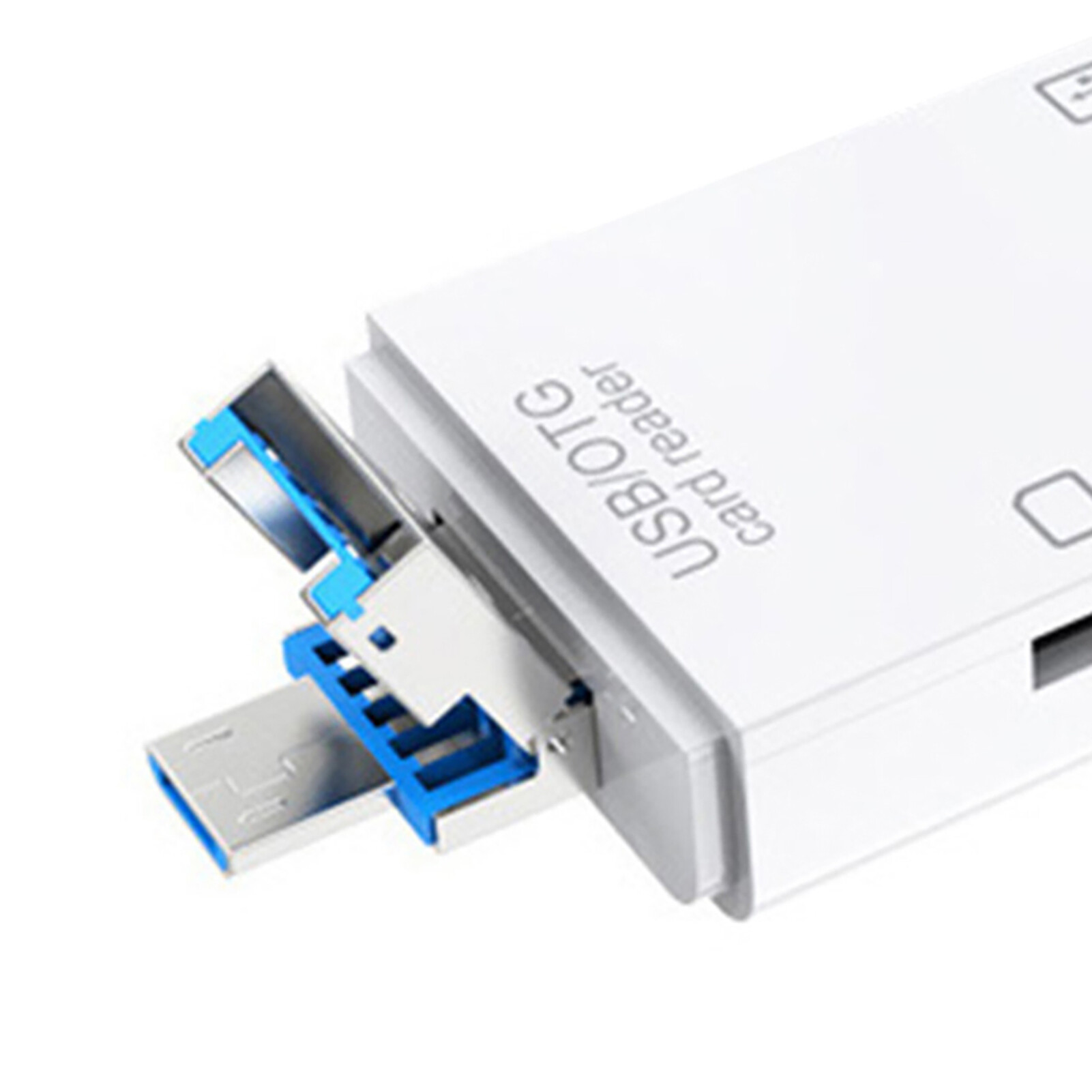 Valeriee 6-in-1 Multifunctional USB 3.0 Card Reader Mini Type-C TF-SD Card Reader OTG Adapter for Mobile Phone USB Card Reader