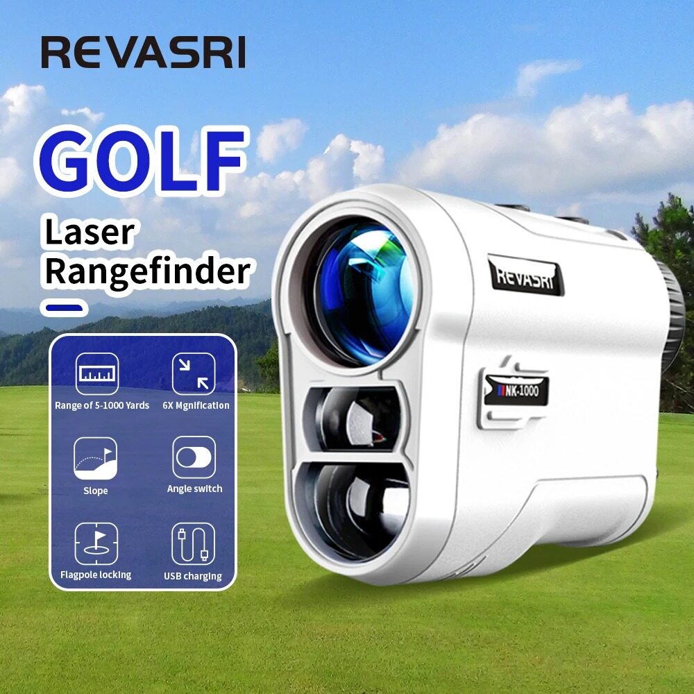 Télémètre Laser REVASRI 1000 Yards Pour Chasse Et Golf - Camo - Batterie Rechargeable USB