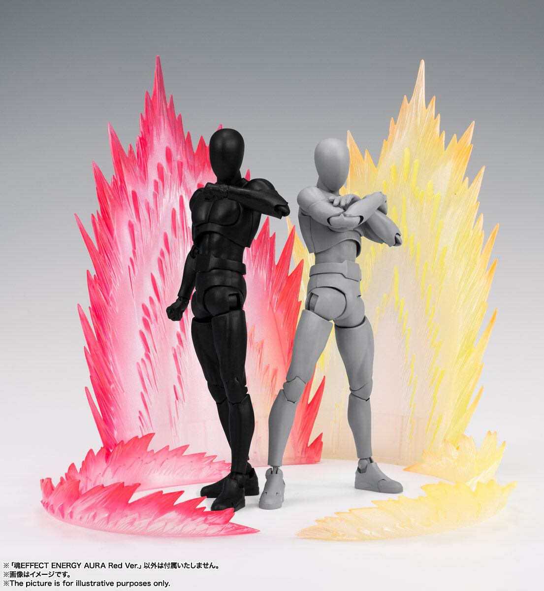 Bandai Tamashii Nations Tamashii Effect - Accessorio Energy Aura Red Ver. Per Action Figure. Crea Scene Di Battaglia Epiche!