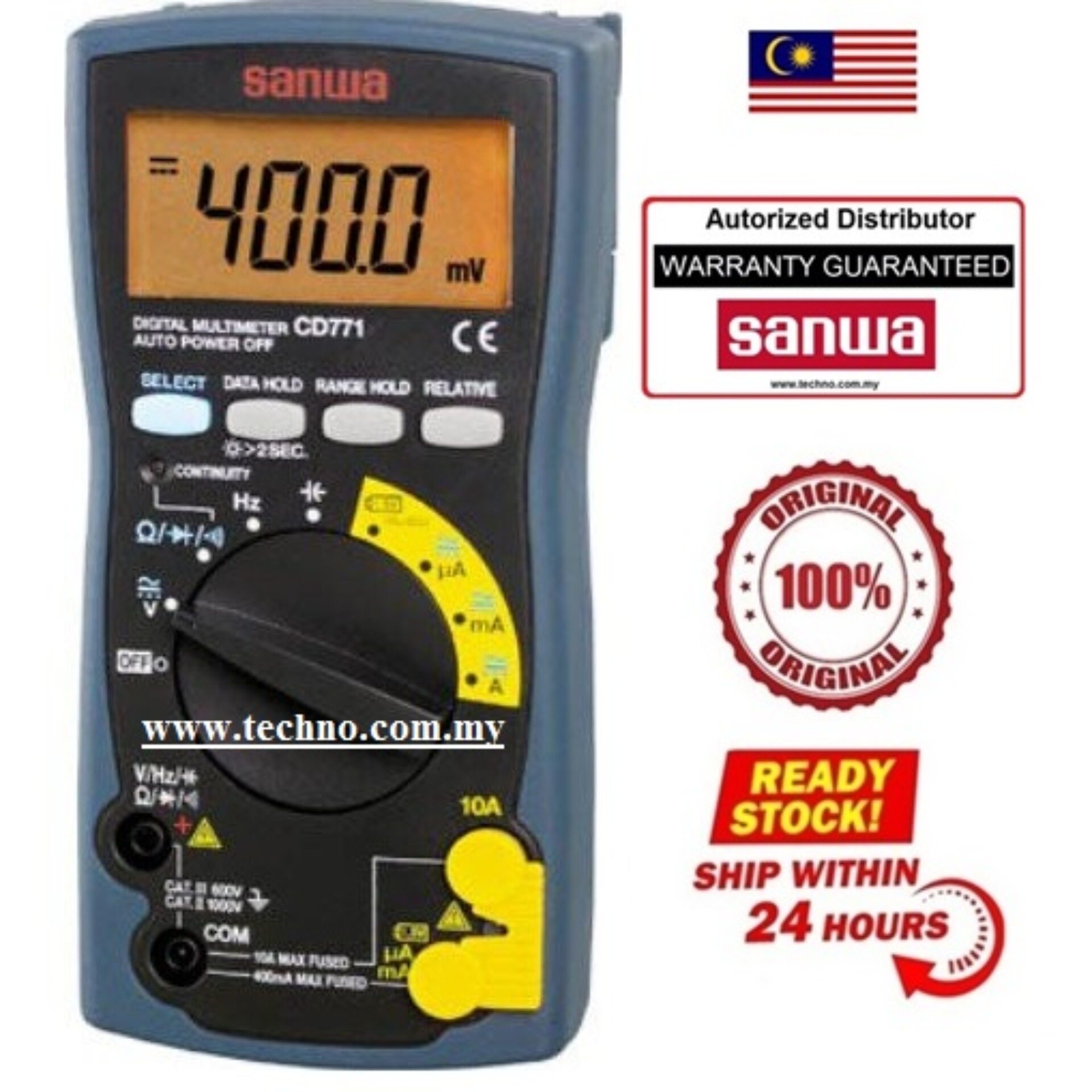 Sanwa CD771 Digital Multimeter Lazada