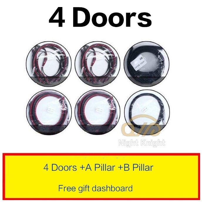 Nissan Full Car Seal Car Door Seal Strip Kit Soundproof Noise Insulation Weather Strip Sealing Trunk Hood Dashboard A B Pillar Trim Sealings For Almera Grand Livina Sentra X-Trail Sylphy Qashqai Teana Jinke Tiida