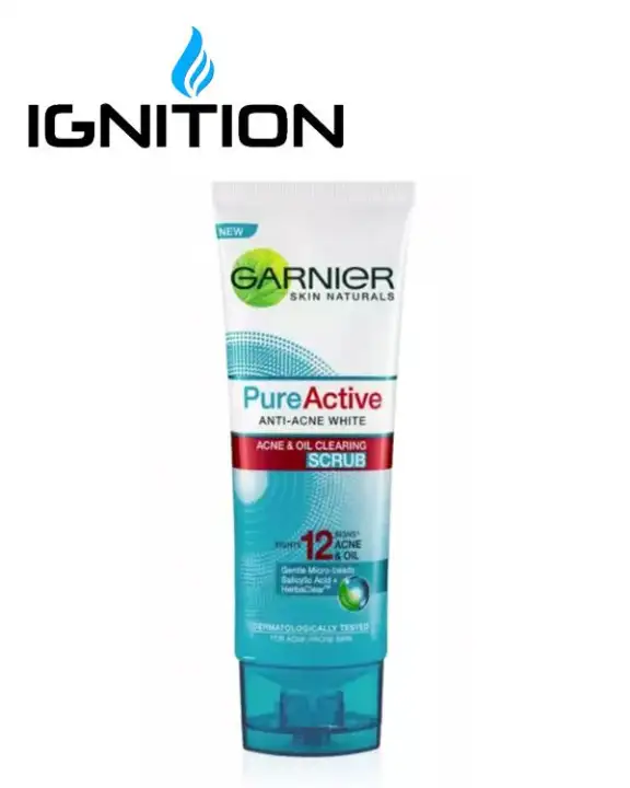 garnier pure anti acne white