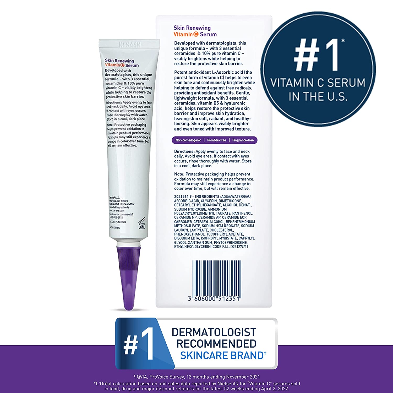 CeraVe Skin Renewing Vitamin C Serum 30ml