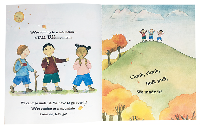 Original เด็กหนังสือยอดนิยม We 'Re Going On A Leaf Hunt Coloring ภาษา ...