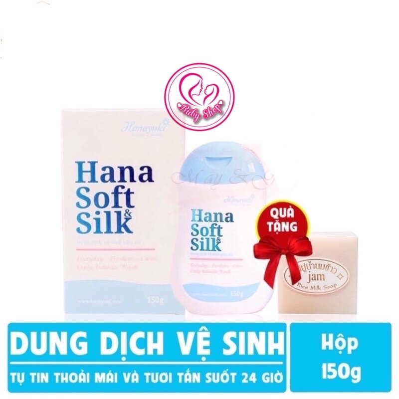 [ HOÀN TIỀN 10% ]Dung dịch vệ sinh phụ nữ Hana Soft Silk
