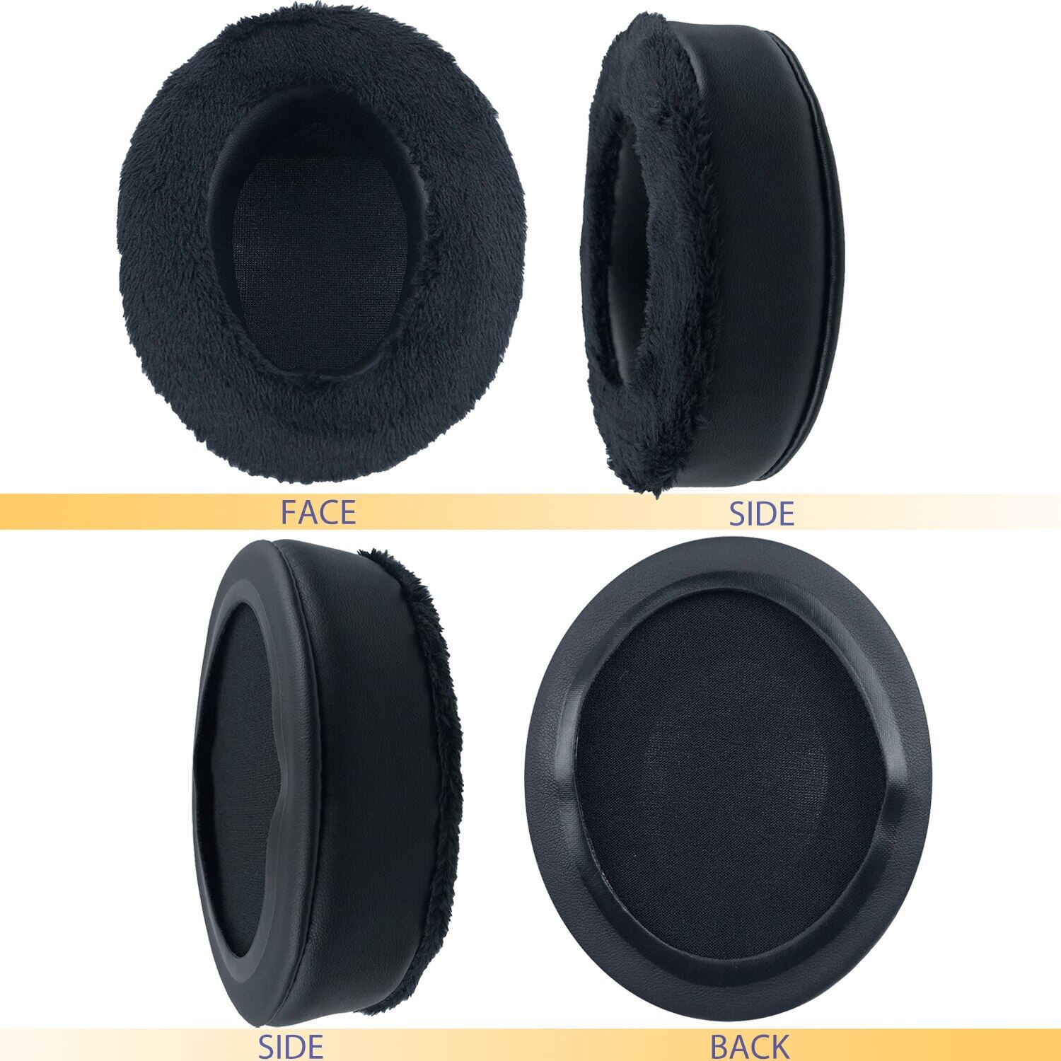 DEERVEER Replacement Earpad For HyperX Cloud Silver,II, Alpha,Alpha PRO,Alpha S Headphones Thicken Memory Foam Cushions Headband