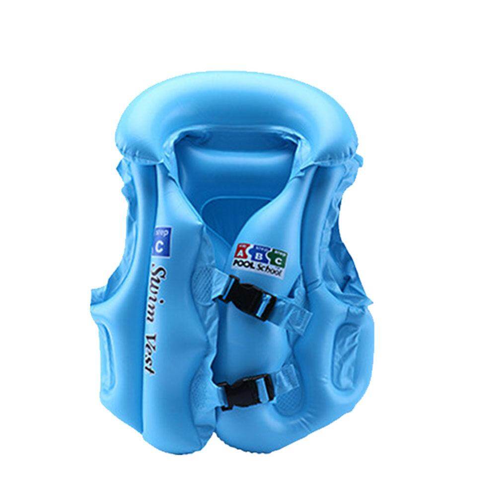 Honrane Children Kids Float Inflatable Swimming Life Vest Water Safety Rescue Jacket
