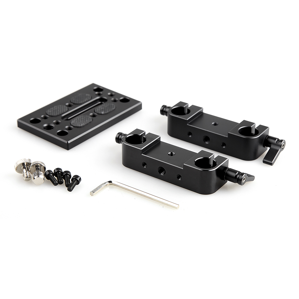 SmallRig Tấm đế với kẹp thanh 15mm kép 1775