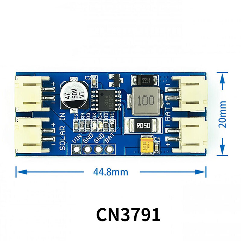 3.7V 4.2V cn3791 MPPT Bộ điều pin năng lượng mặt trời mô-đun điều khiển 6V 9V 12V pin lithium có thể sạc lại