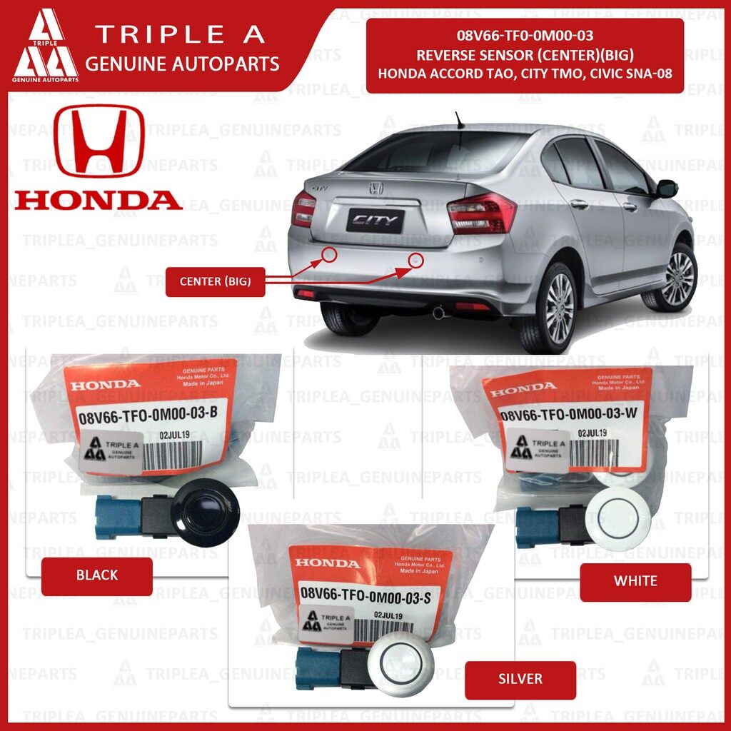 Parking Sensor Assistance Radar Buzzer For Honda Civic 11 Mk11 FE FL  2022~2024 | eBay リバースパーキングセンサー For Accord For Civic VII 2000-2005用 08V66-SDE-7M002