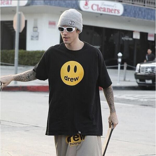 Bieber Ins Casual Loose Short-sleeved 