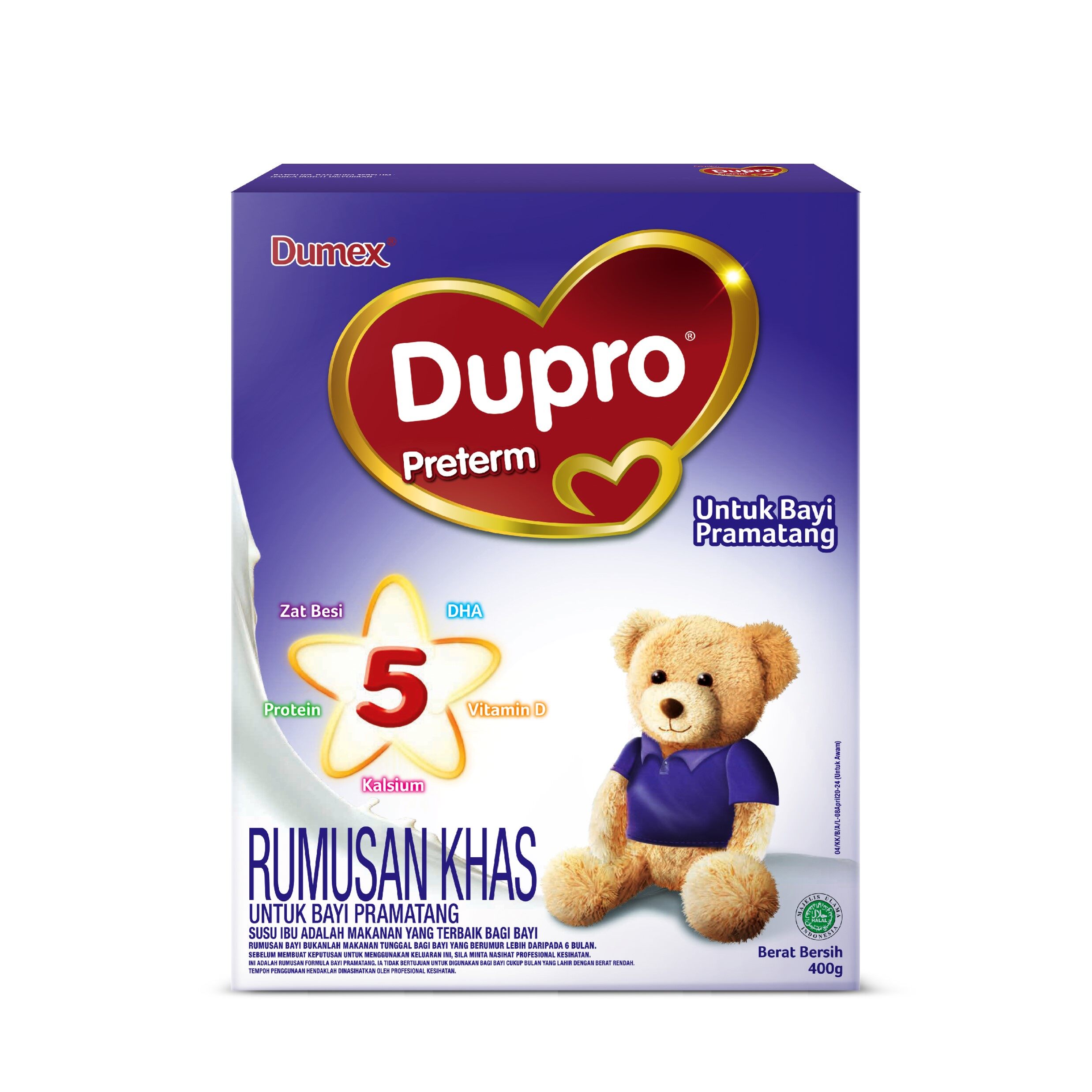 Dumex Dupro Preterm Tailored Nutrition Milk Formula 0 - 12 months 400g ...