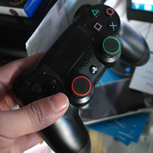Bomo 4Pcs Điều Khiển Ngón Tay Cái Que Silicon Nắp Chụp Giữ Bìa Cho PS3 PS4 Xbox One