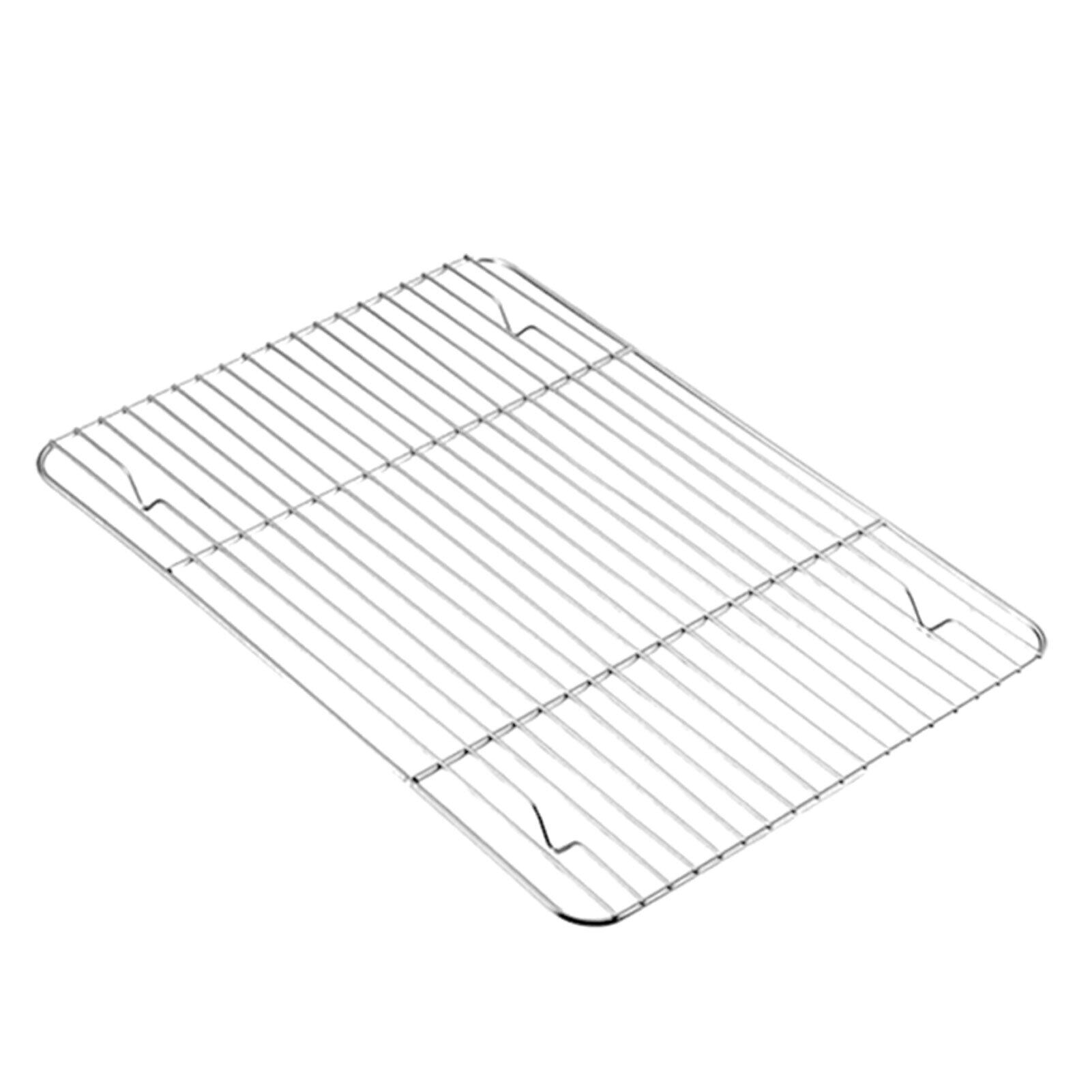 Stainless Steel Barbecue Grill Net Cooling Baking Rack NonStick Wire