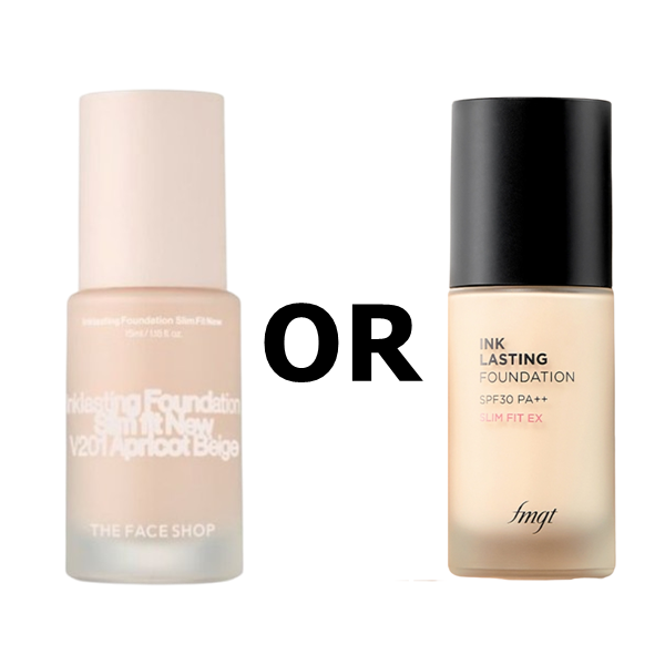 [The FACE Shop] Ink Lasting Foundation Slim Fit EX SPF30 PA++ 30ml