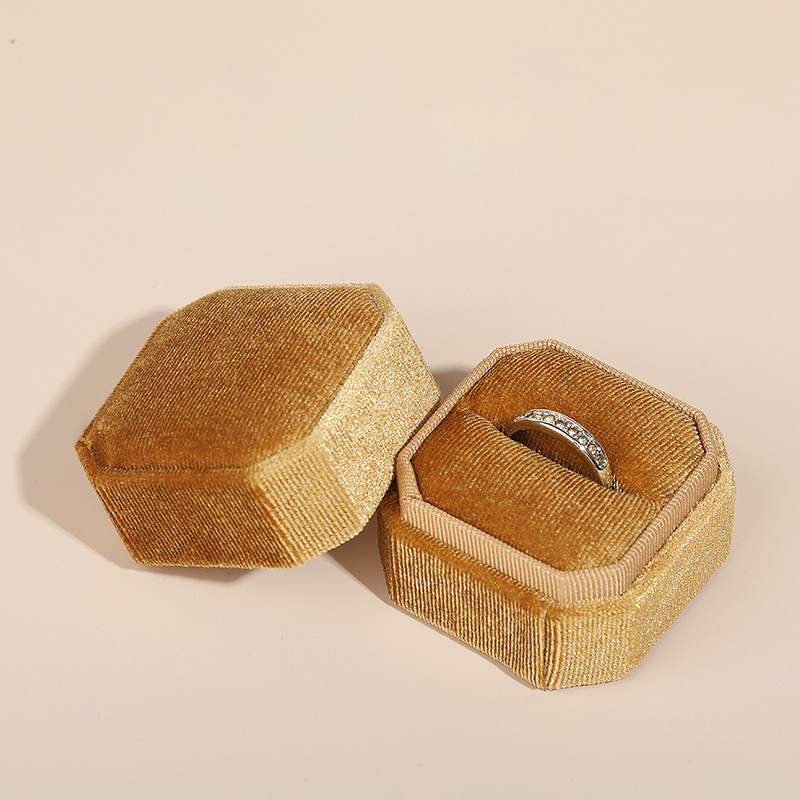 Storage Pendant Ring Bag Jewelry Birthday Box Wedding Luxury Heart-Shaped LED