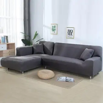 Stretch L Shaped Sofa Cover For Living Room Chaise Longue Sofa