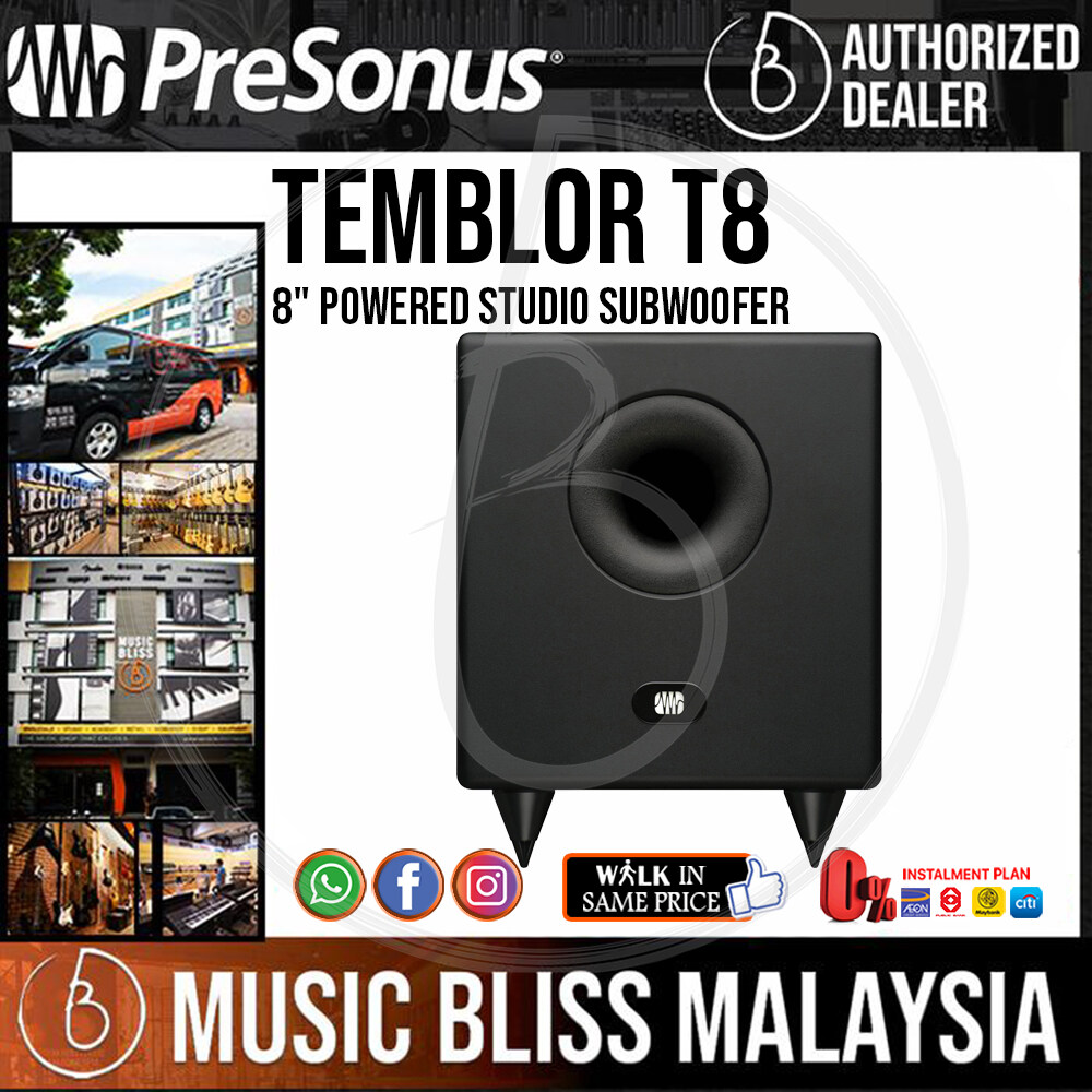 presonus subwoofer t8