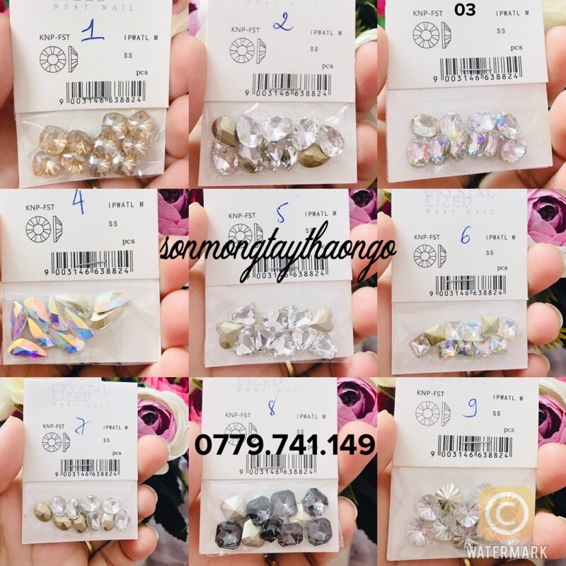 Đá khối siêu sáng dành cho Nail 15k/1 bịch