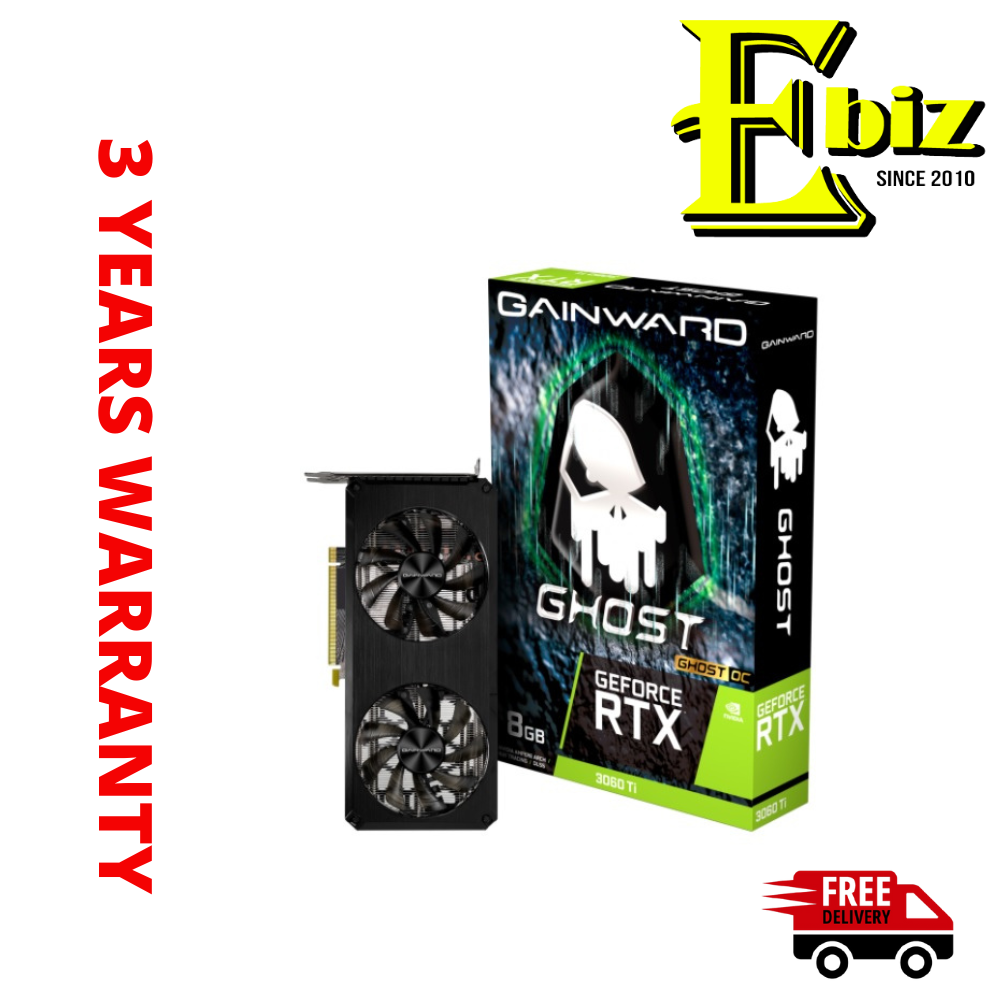 GAINWARD GeForce RTX 3060 Ti Ghost OC 8GB DDR6 Graphic Card | Lazada