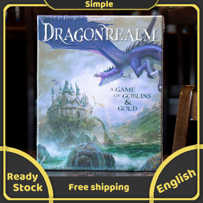 Dragonrealm Board Game Strategy Card & Dice Game of Goblins & Gold