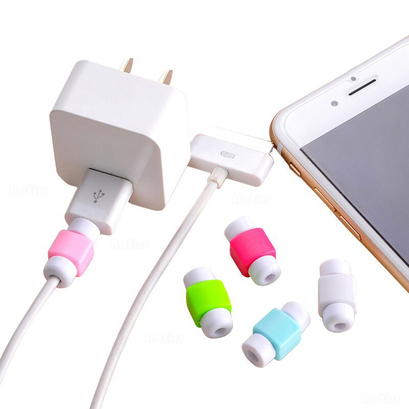 Cáp Sạc USB Dòng Dữ Liệu Vỏ Bảo Vệ Bảo Vệ Dây Tai Nghe Cho Điện Thoại Di Động iPhone iPad