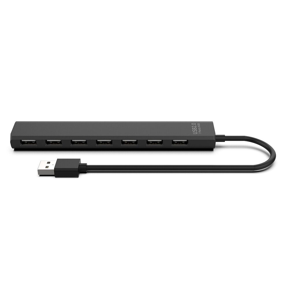 USB 2.0/3.0 HUB Dock Adapter Multi USB Splitter 5Gbps 7 Ports USB Expander
