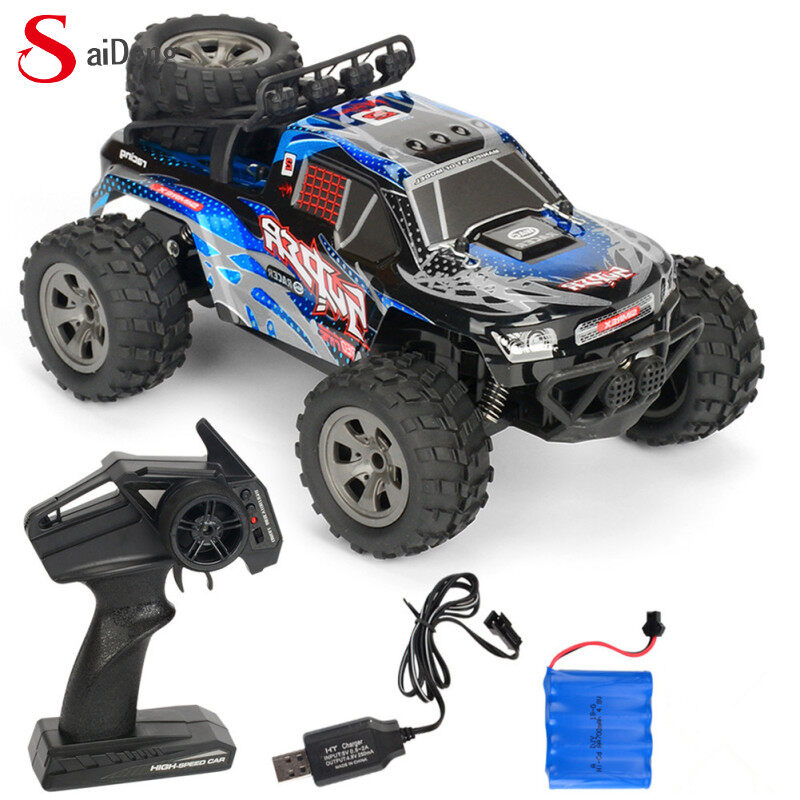 Remote Control Car toys for Kids High Speed RC Car 4WD climbing Car 2.4ghz Electric Bigfoot Car Remote Control Model Off-Road Vehicle toys For Boys Kids Gift