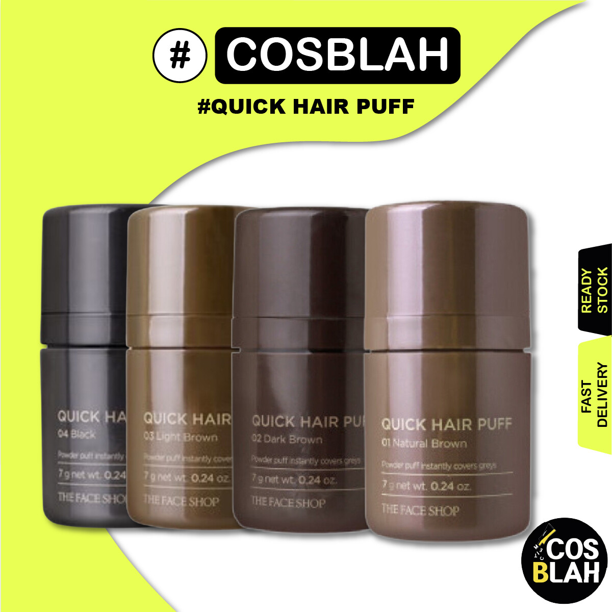 Quick hair puff - 4 colors