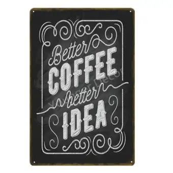 House Coffee Menu For Bar Pub Cafe Decoration Espresso Tea Wall