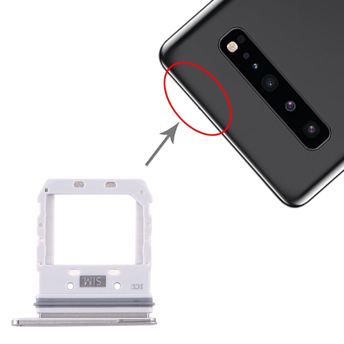 【Fix Oline】Khay Thẻ SIM Cho Samsung Galaxy S10 5G