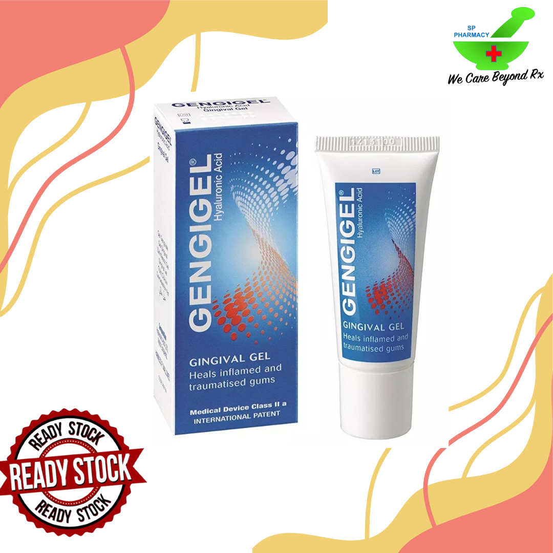 Gengigel Hyaluronic Acid Gengival Gel for mouth ulcer or gum sore Lazada