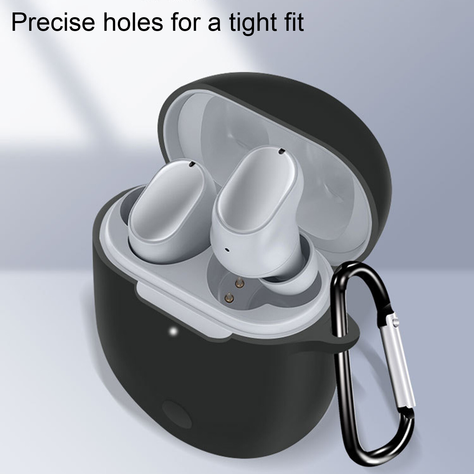 Earphone Case Anti-shock Soft Silicone Bluetooth-compatible Earbuds Protective Cover for Redmi Airdots 3 Pro Earphone Shell Soft