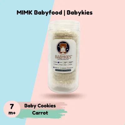 MIMK BABYFOOD Carrot Cookies by Babykies Biskut lobak 200g (7m+)