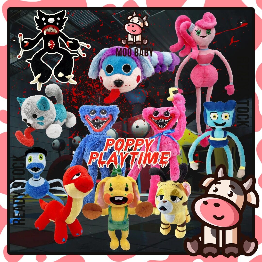  Poppy Playtime Chapter 2 Plush, PJ Pugua Pillar Plush Poppy  Playtime Plush Toy, Bunzo Bunny Plush Toy (maomao) : Toys & Games