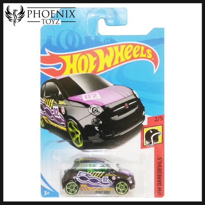hot wheels fiat 500 hw daredevils