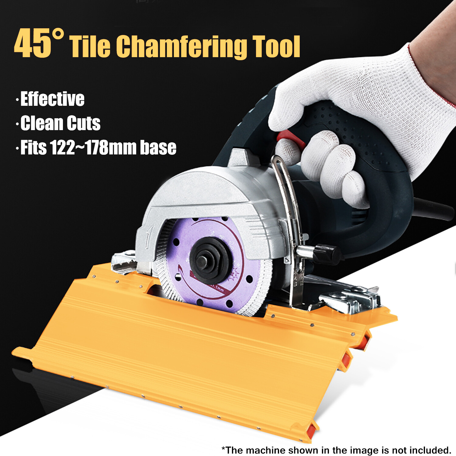 Hướng Dẫn Sử Dụng Cưa Bàn Gạch Ốp Lát BO YIN, Dụng Cụ Hỗ Trợ Cắt Góc Đa Năng, Hướng Dẫn Cưa Mộng 45 Độ