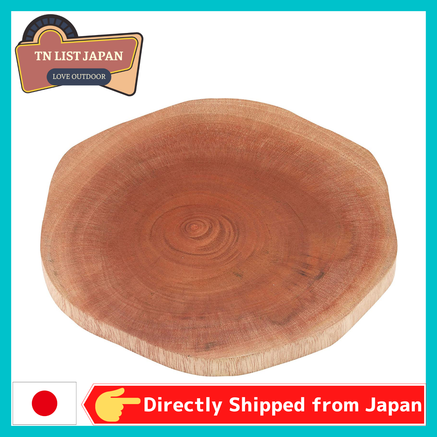 Vận Chuyển Trực Tiếp Từ Nhật Bản CAPTAIN STAG Wood Breath Wood Log Trivet