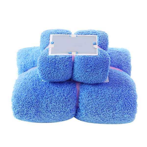 Newkits 2 cái/1 bộ Khăn Tắm Thời Trang Lớn Thấm Hút Microfiber Khô Bãi Biển Bơi Thể Thao Tắm Bộ