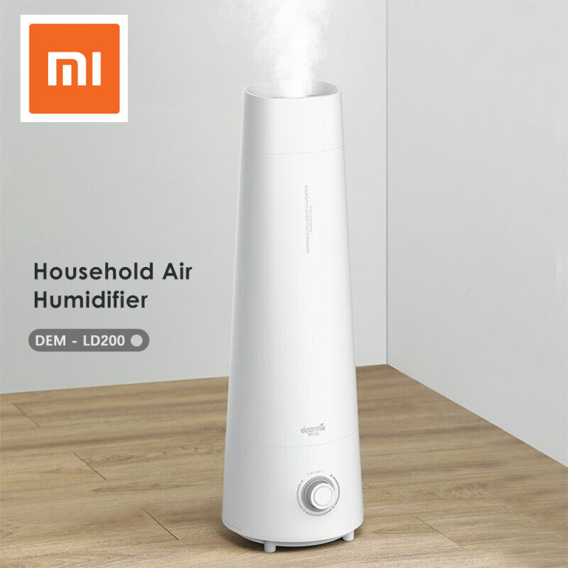Newest Xiaomi Deerma DEM-LD200 4L Air Humidifier Cool Mist Aromatherapy Mute Air Diffuser Purifier Low Noise For Bedroom Singapore