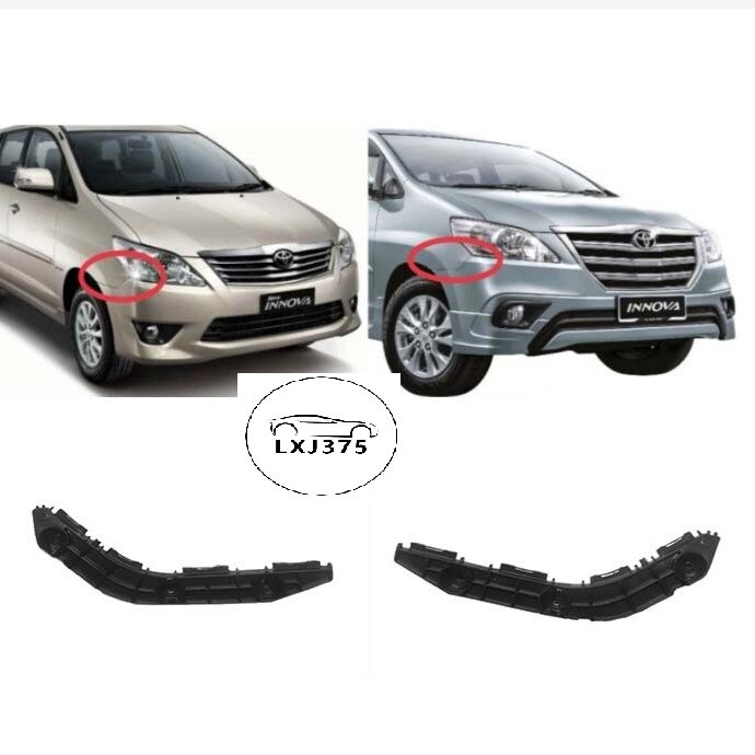 1pair for toyota innova 2012 2013 2014 2015 front bumper side bracket /front bumper support bracket/ side bumper bracket